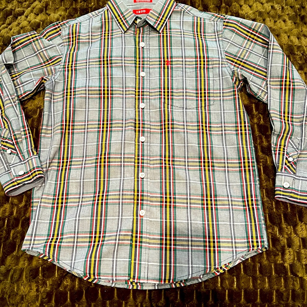Boys 14/16 IZOD Button Down dress shirt